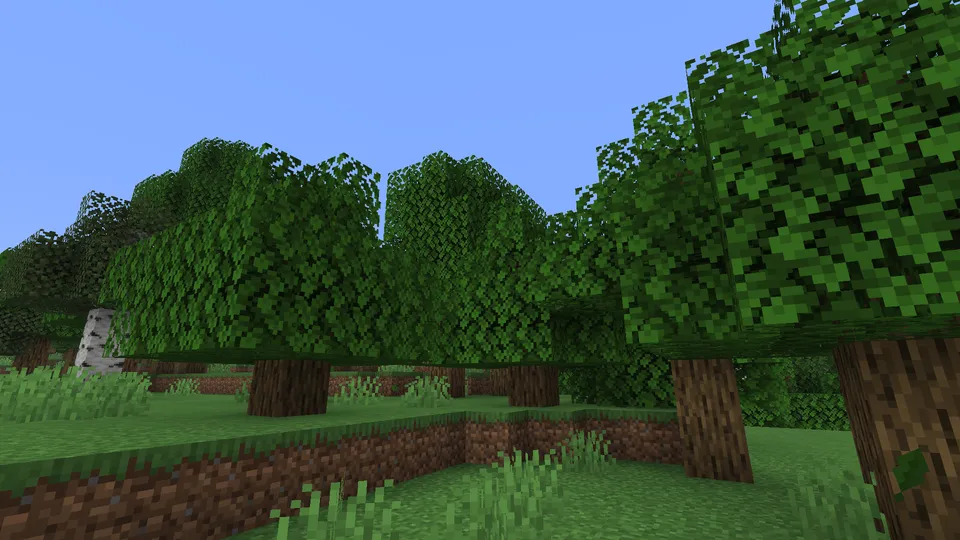 Quruq barglarni o'chirish — Minecraft data pak, rasm 3