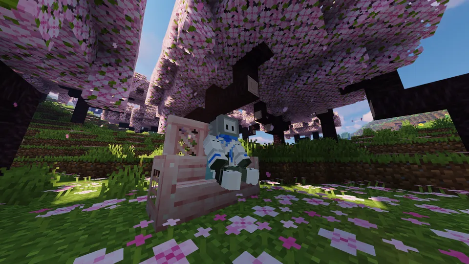 Can I sit please? — Minecraft data pak, rasm 4