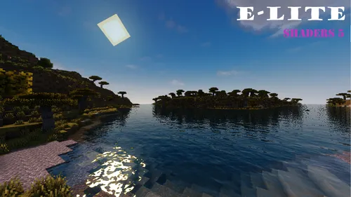 E-LITE — Minecraft shader, rasm 1