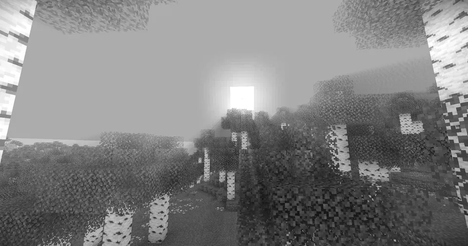 xsoras' NOIR — Minecraft shader, rasm 2