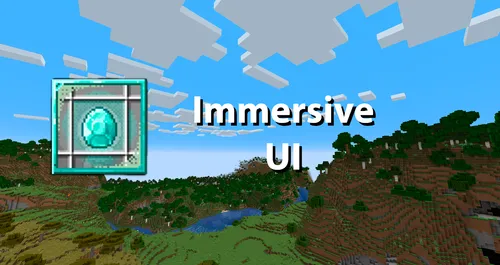 Immersive UI — Minecraft mod, rasm 1