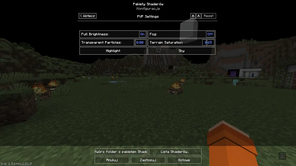 PVP ZeroX — Minecraft shader, rasm 4