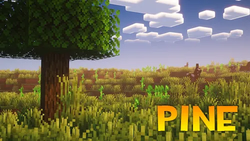 Pine — Minecraft shader, rasm 1