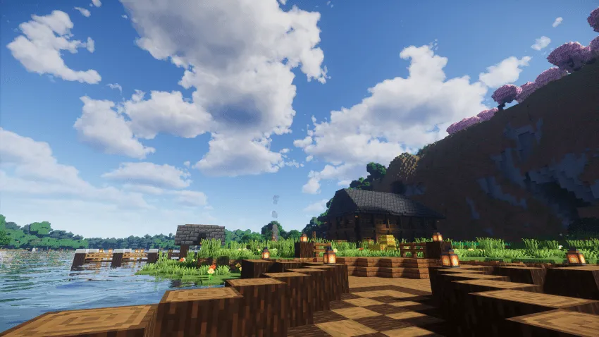 Spring SSP — Minecraft shader, rasm 3