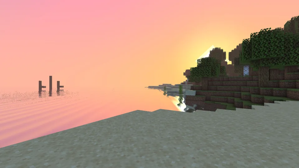Pagoda — Minecraft shader, rasm 2