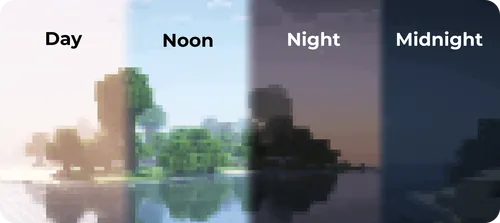PixelCraft — Minecraft shader, rasm 1