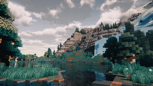 Allium — Minecraft shader, rasm 1