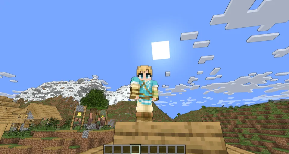 Outline — Minecraft shader, rasm 2