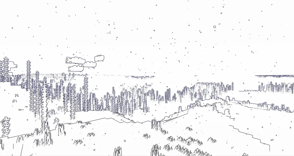 Outline — Minecraft shader, rasm 7