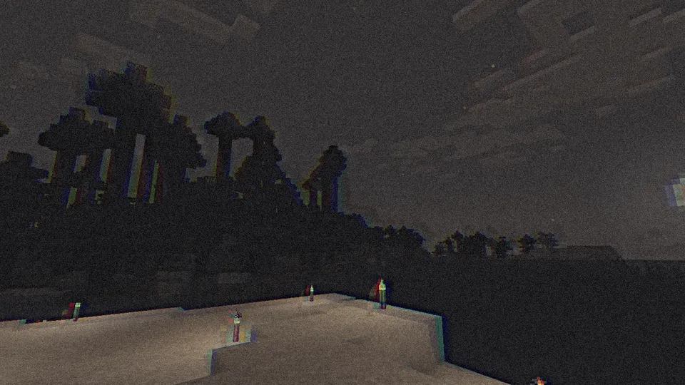 Warped Memory — Minecraft shader, rasm 8