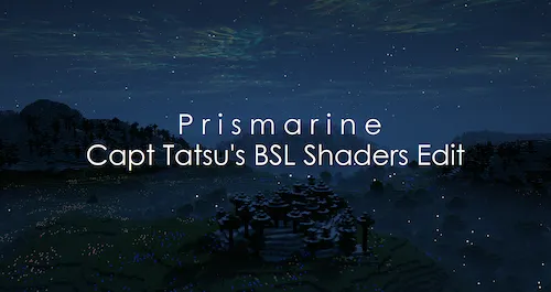 Prismarine — Minecraft shader, rasm 1