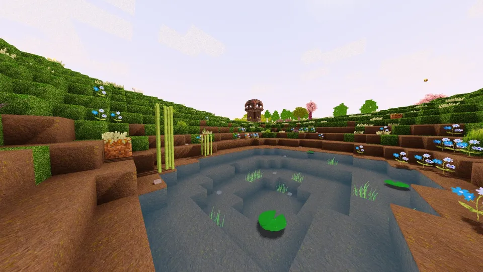 Glacier — Minecraft shader, rasm 2