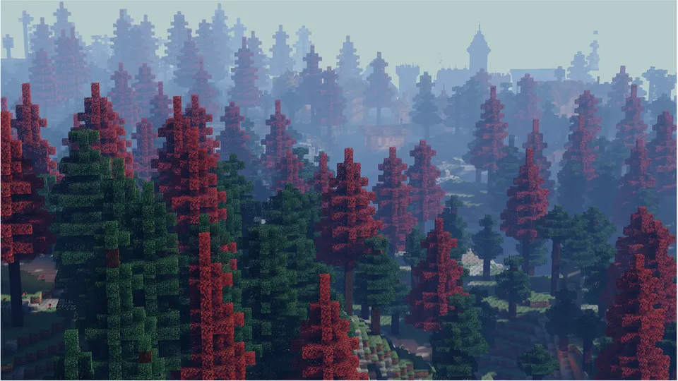 Escheridia — Minecraft shader, rasm 2