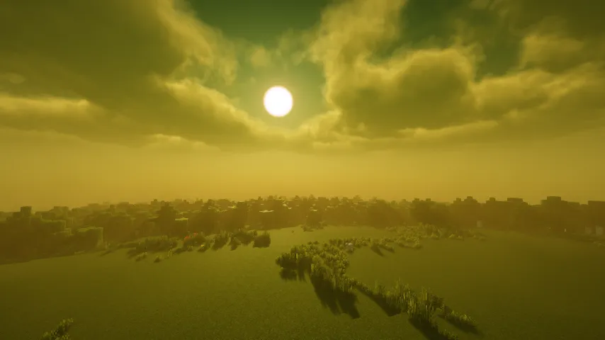 "Qaytish Nuqtasi" sheyderlari — Minecraft shader, rasm 2
