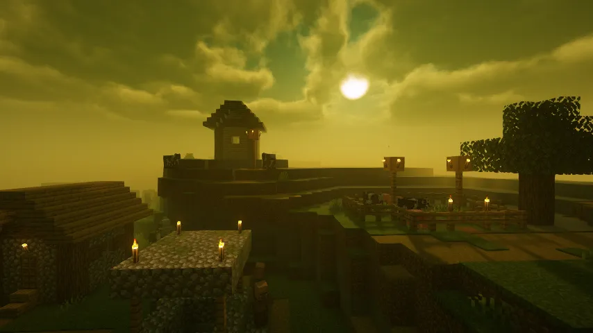 "Qaytish Nuqtasi" sheyderlari — Minecraft shader, rasm 4