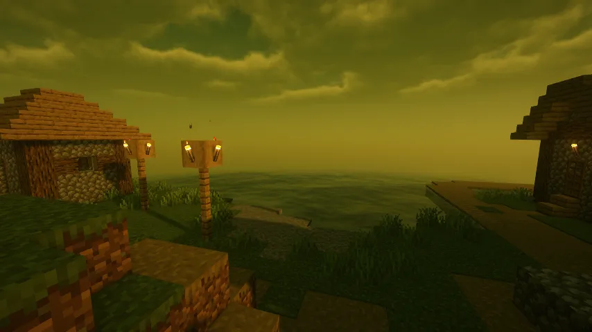 "Qaytish Nuqtasi" sheyderlari — Minecraft shader, rasm 5