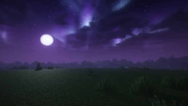 "Koinot Yuragi" sheyderlari — Minecraft shader, rasm 3