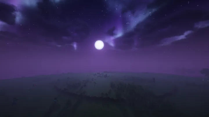 "Koinot Yuragi" sheyderlari — Minecraft shader, rasm 6