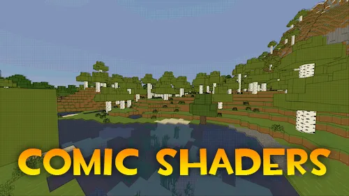 Comic — Minecraft shader, rasm 1