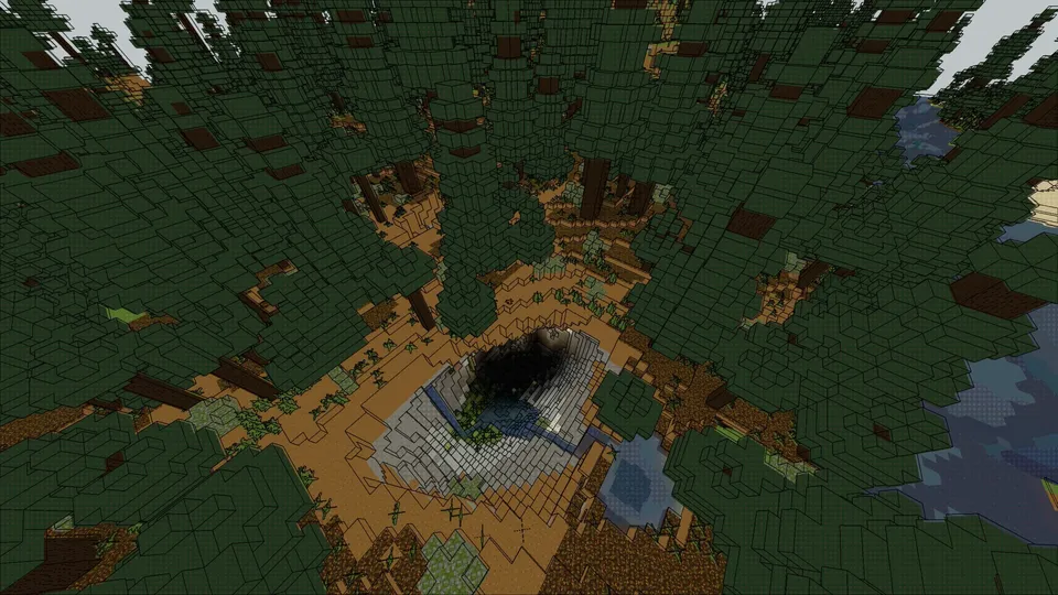 Comic — Minecraft shader, rasm 2