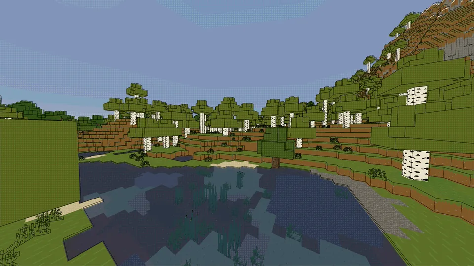 Comic — Minecraft shader, rasm 3