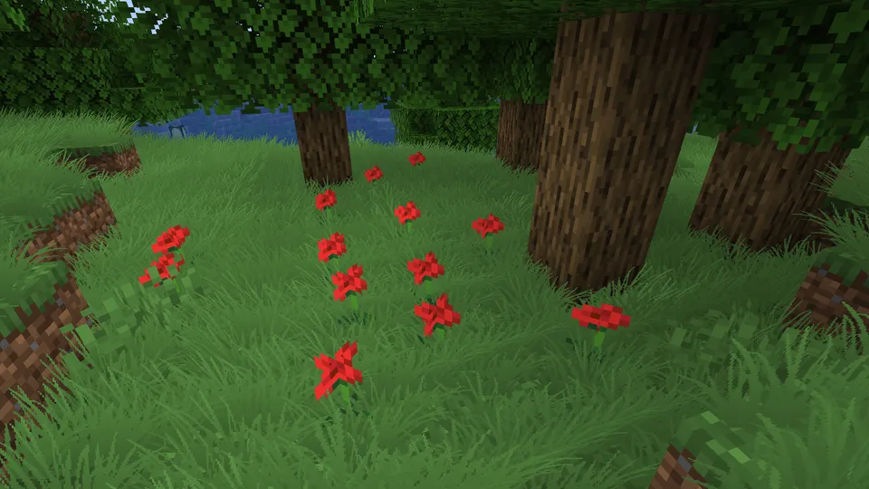 Billboard grass — Minecraft shader, rasm 2