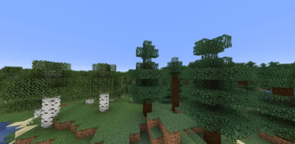 DepthField — Minecraft shader, rasm 2