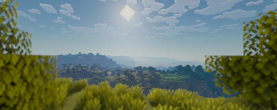 Bloop — Minecraft shader, rasm 5