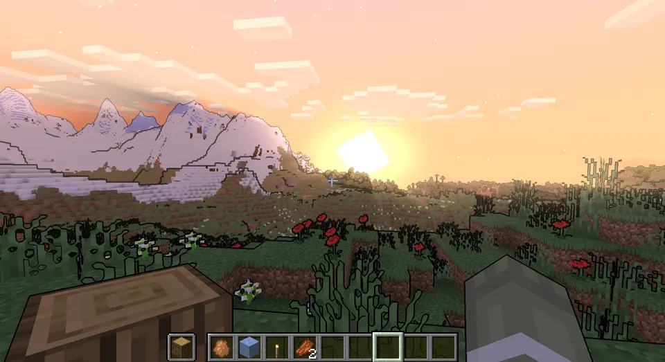 Simply Upscaled — Minecraft shader, rasm 7