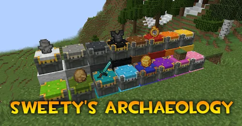 Sweety's Archaeology — Minecraft mod, rasm 1