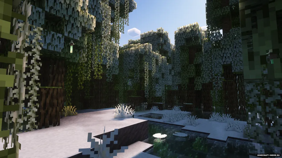 Snowimagined — Minecraft shader, rasm 4