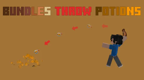 Bundles Throw Potions — Minecraft mod, rasm 1