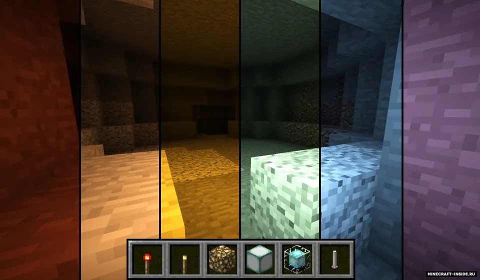 Builder’s Quality of Life Shaders — Minecraft shader, rasm 2
