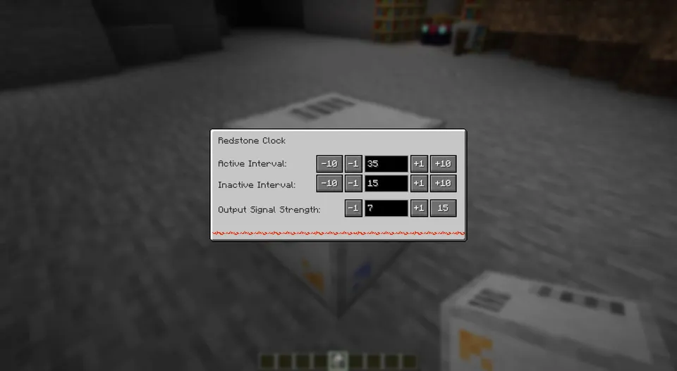 RedstoneClock — Minecraft mod, rasm 3