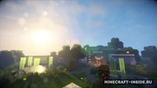CrapDeshoes CloudShade — Minecraft shader, rasm 1