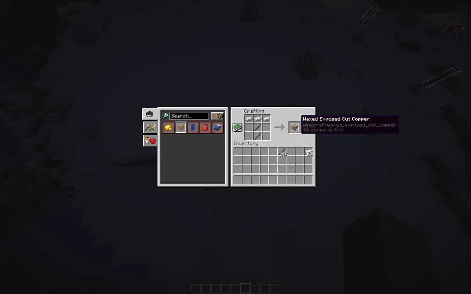 Aralashgan yasash natijalari — Minecraft data pak, rasm 2