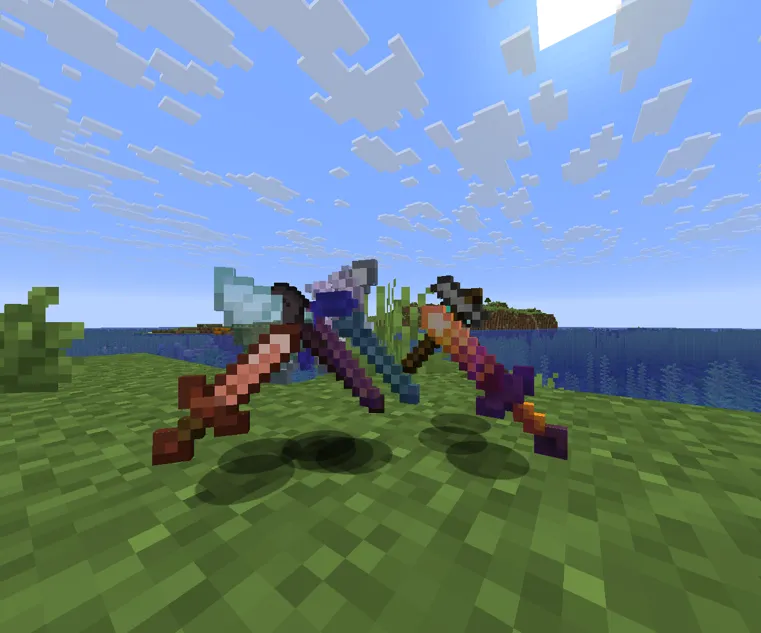 INeedMoreWeapons — Minecraft data pak, rasm 3