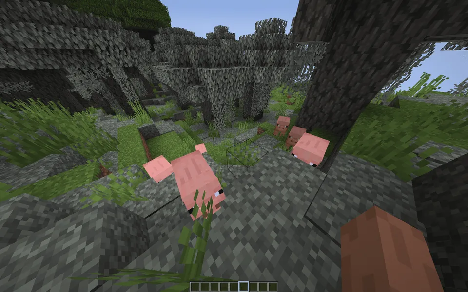 Hammasi senga qaraydi — Minecraft data pak, rasm 3