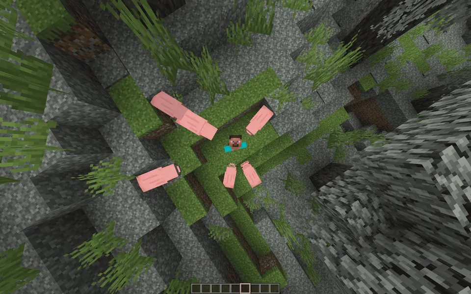 Hammasi senga qaraydi — Minecraft data pak, rasm 4