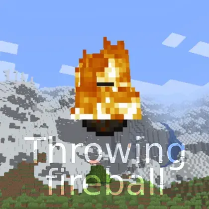 Throwing fireball