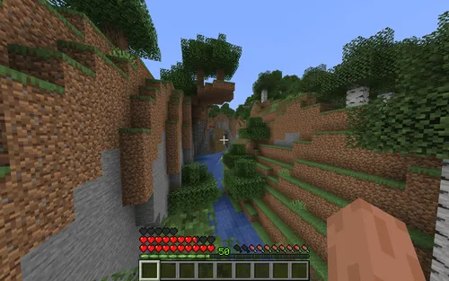 Darajaga qarab yuraklar — Minecraft data pak, rasm 1