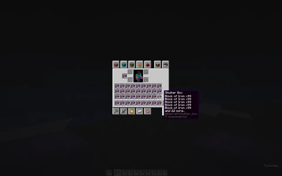 Maksimal stek 99 — Minecraft data pak, rasm 4