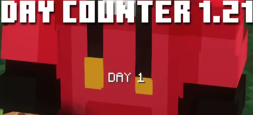 Day Counter — Minecraft data pak, rasm 1
