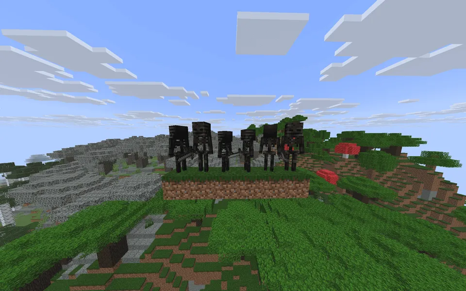 Moblar o'lchami — Minecraft data pak, rasm 6