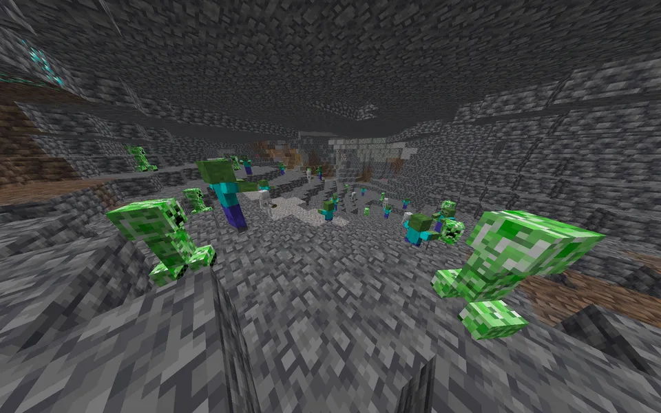 Moblar o'lchami — Minecraft data pak, rasm 7