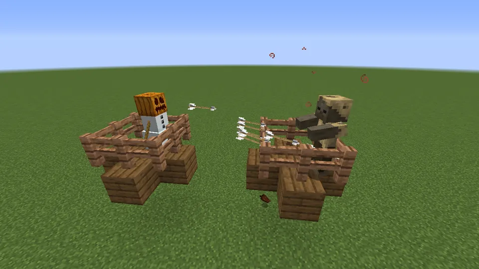 Snow golem with Arrows — Minecraft data pak, rasm 2