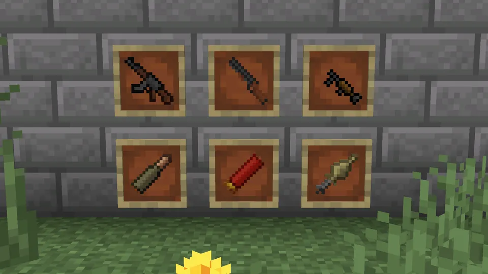 Pixel Animated Guns — Minecraft data pak, rasm 4