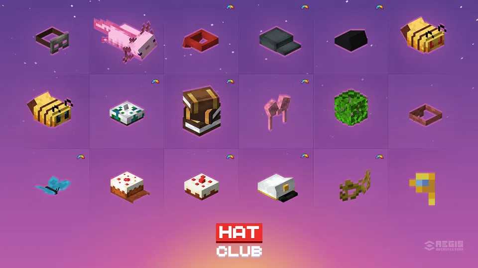 Hat Club — Minecraft data pak, rasm 2