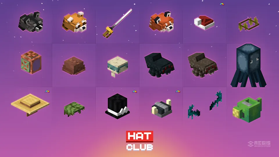 Hat Club — Minecraft data pak, rasm 5