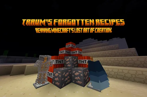 traum's Forgotten Recipes — Minecraft data pak, rasm 1